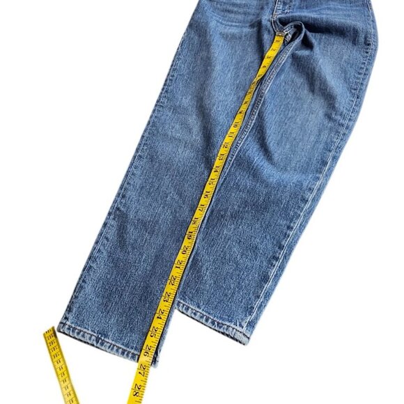 Sandro Paris Womens 5 Pocket Stretch Jeans, Blue, Denim, Mid Rise, Size 36/ US 4 - Picture 7 of 11